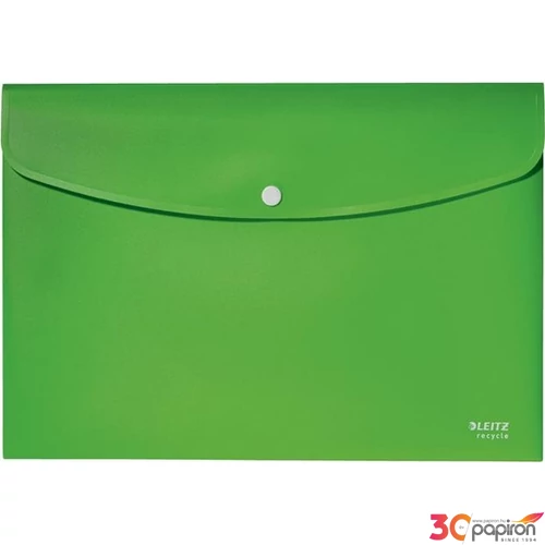 Irattasak A4 Leitz PP, patentos, Recycle, zöld E46780055