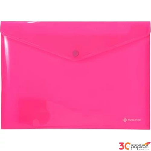 Irattasak A4 Panta Plast PP, patentos, neon pink INP0410008513