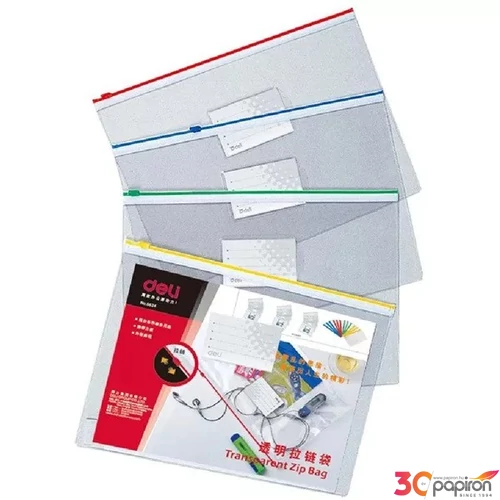 Irattasak A4 Zip-Bag DELI Start / húzózáras DL5526