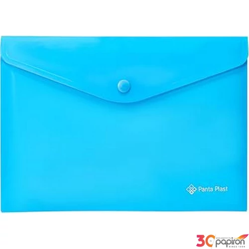 Irattasak A5 Panta Plast PP, patentos,neon kék INP0410008603