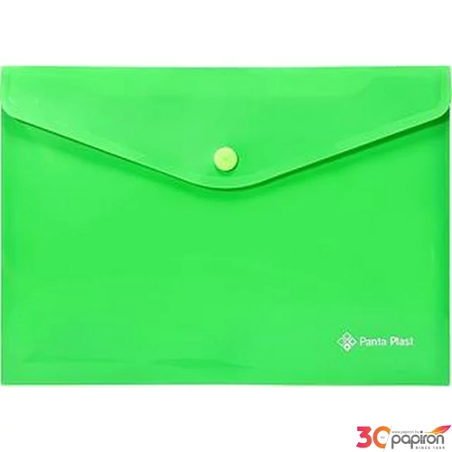 Irattasak A5 Panta Plast PP, patentos,neon zöld INP0410008604