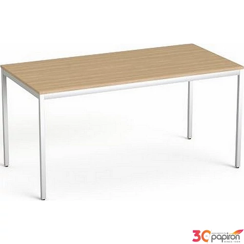 Asztal Irodai Mayah Freedom SV-39 kőris fémlábbal 75x150 cm