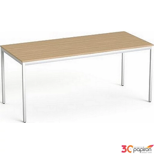 Asztal Irodai Mayah Freedom SV-40 kőris fémlábbal 75x170 cm