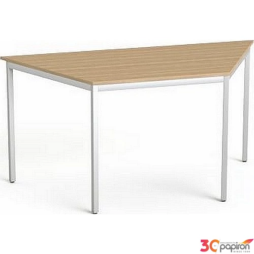 Asztal Irodai Mayah Freedom SV-41 kőris fémlábbal 75x150/75 cm