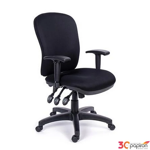 Irodai szék Comfort kárpit fekete lábkereszt fekete BBSZVV13SP