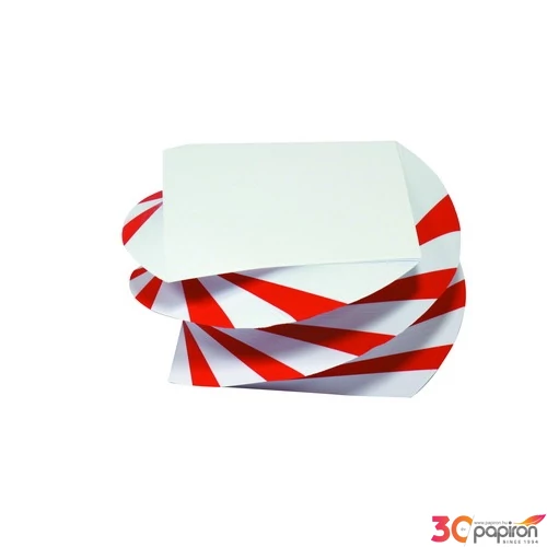 Tépőtömb 9x9x6 csavart színes