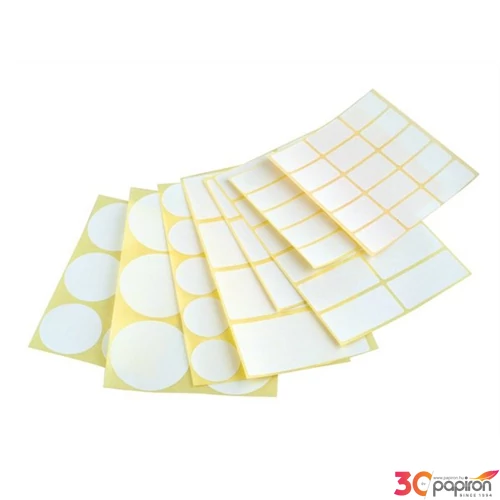 Etikett 25x50 60db cimke/csom.  ISCIN5025