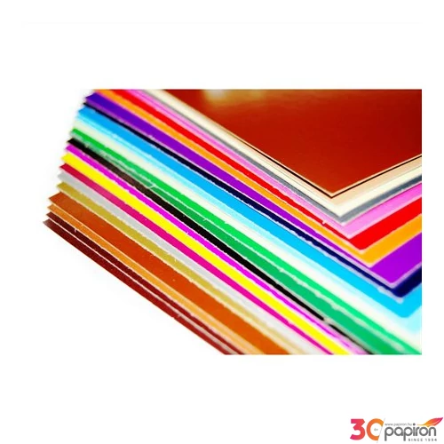 Dekor karton 1 oldalas 48x68 Közép kék 25ív/csomag ISKE110