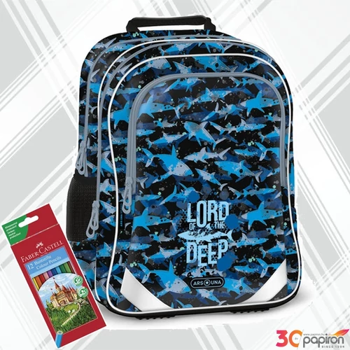 Ars una iskolatáska ErgoFit 24 24L ergo-fit Lord of the Deep cápa (5337 56173376 prémium 3év garancia