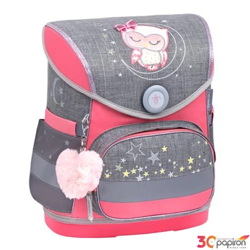 Iskolatáska Belmil ergonómikus Compact Little Owl BL40541AG5L