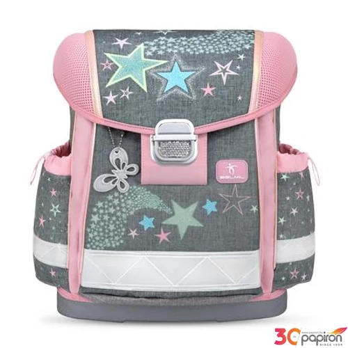 Iskolatáska Belmil ergonómikus Classy Shine Bright BL40313AG52L