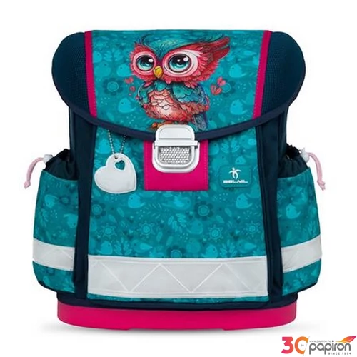 Iskolatáska Belmil ergonómikus Classy Cute Owl 