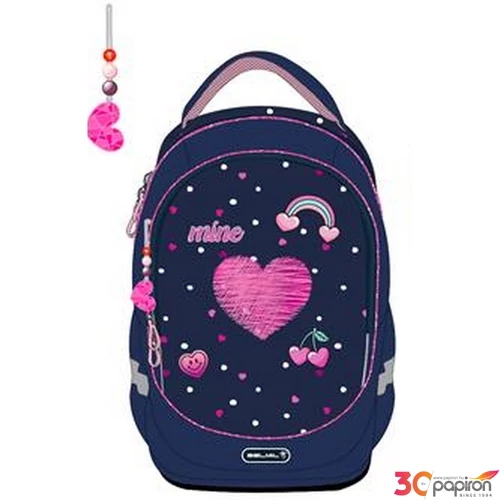 Iskolatáska Belmil ergonómikus Leisure Special T-Simple Heart BL33887T1L