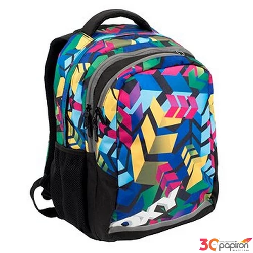 Iskolatáska ergonómikus KPP OXY ONE colour mérete: 350X400X180