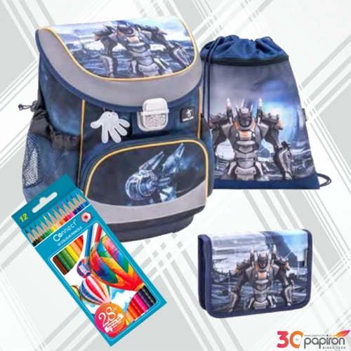 Iskolatáska szett Belmil 22' Mini-Fit Parallel Universe 405-33 táska,tolltartó,tornazsák