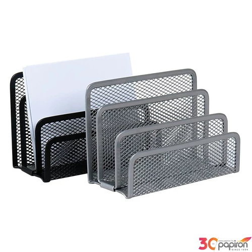 Fémhálós levéltartó fekete Victoria Irodai kiegészítők Victoria Z4807 BLACK