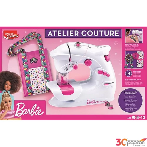 Játék varrógép készlet MAPED CREATIV Atelier Couture Barbie