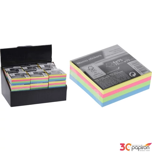 Jegyzettömb 75x75mm '23  kpm