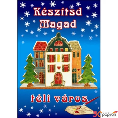 Téliváros karácsonyi karácsonyfa díszek
