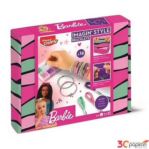 Karkötő készítő készlet MAPED CREATIV Barbie Imagin`Style