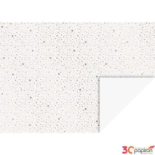 Karton HEYDA (50x70) 240g karácsonyi  fehér alapon ro 