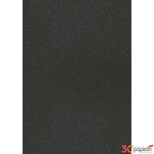 Karton HEYDA A/4 200g csillámos fekete  2118930012