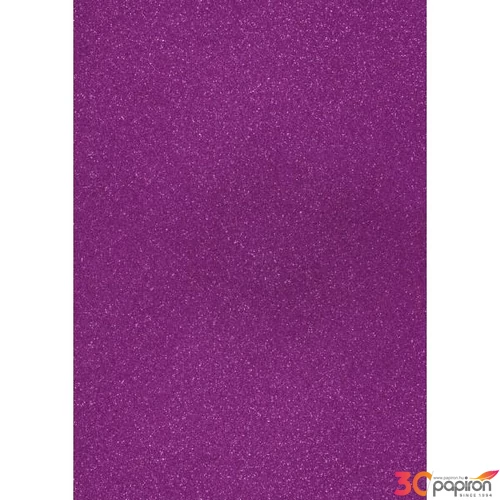 Karton HEYDA A/4 200g csillámos lila 2118930500