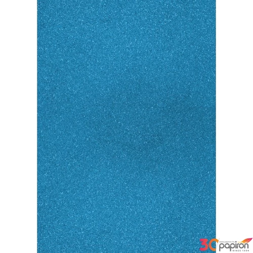 Karton HEYDA A/4 200g csillámos pávakék  2118930230
