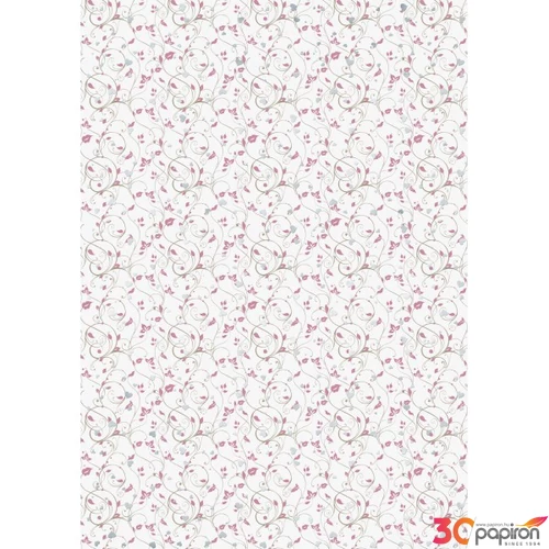 Karton HEYDA A/4 200g Hearts kicsi piros szívek  2047