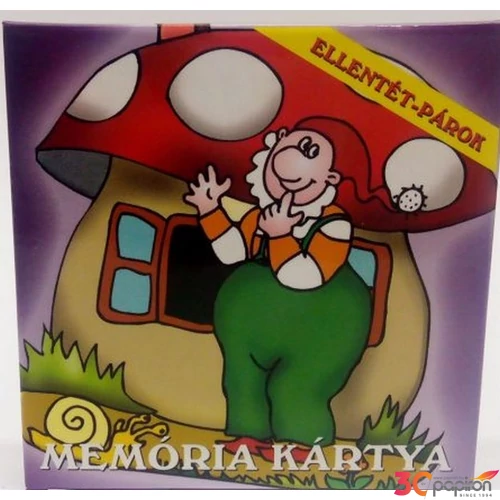 Kártya memória ellentét-párok  