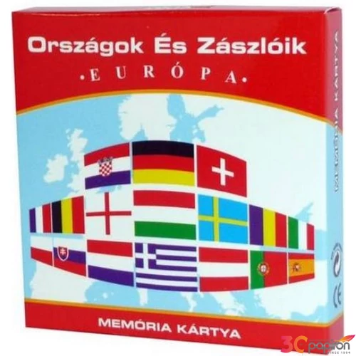 Kártya Országok és Zászlóik  