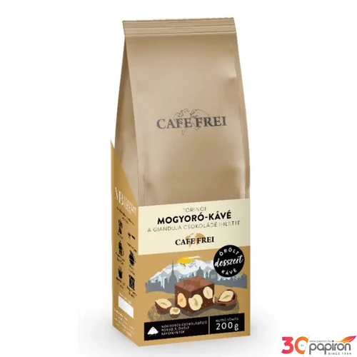 Kávé pörkölt őrölt 200 g CAFE FREI Torinói mogyorós csokoládé