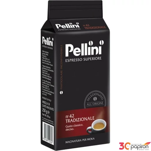 Kávé pörkölt őrölt 250 g,  PELLINI Tradicionale