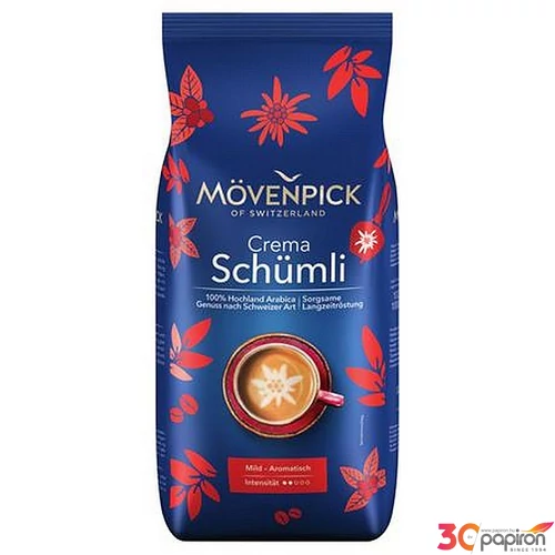 Kávé pörkölt szemes 1000 g MÖVENPICK Schümli