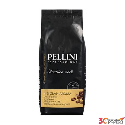 Kávé pörkölt szemes 1000 g,  PELLINI Gran Aroma
