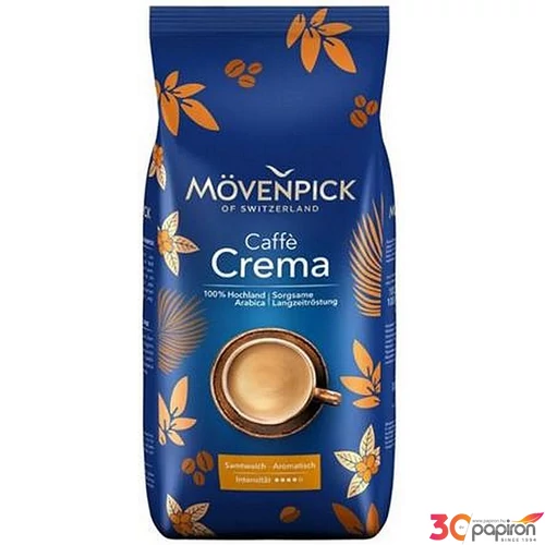 Kávé pörkölt szemes 1000 g MÖVENPICK Caffé Crema