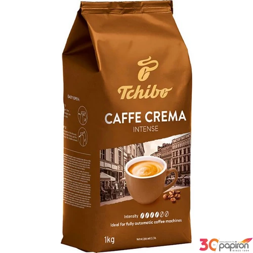 Kávé pörkölt szemes 1000 g TCHIBO Caffe Crema Intense