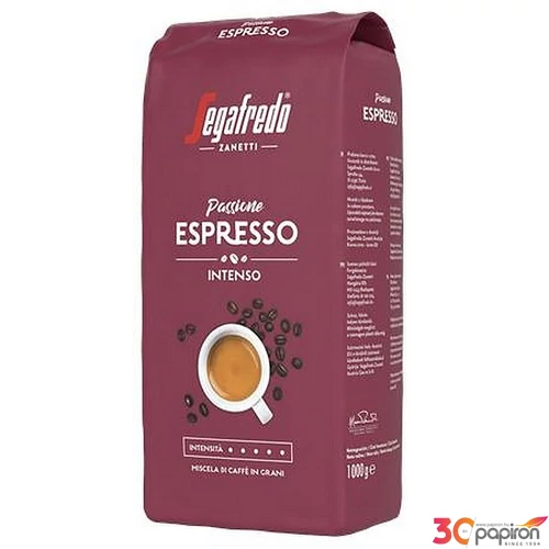 Kávé pörkölt szemes 1000 g,  SEGAFREDO Passione Espresso