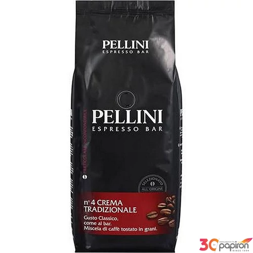 Kávé pörkölt szemes 1000 g, PELLINI Crema Tradizionale
