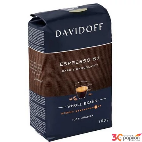 Kávé pörkölt szemes 500 g DAVIDOFF Espresso 57