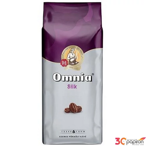 Kávé pörkölt szemes védőgázas csomagolásban 1000 g DOUWE EGBERTS Omnia silk
