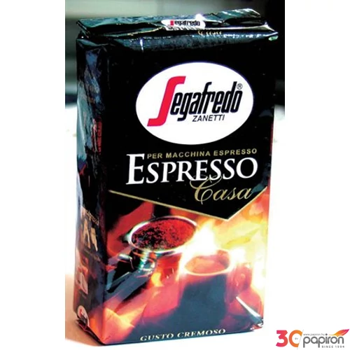 Kávé Segafredo Espresso Casa pörkölt kávé, őrölt, vákuumos 250g