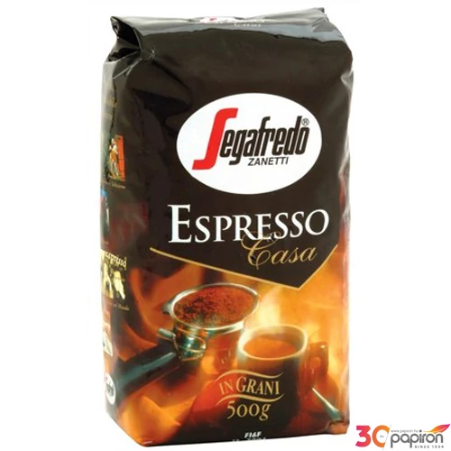 Kávé Segafredo Espresso Casa pörkölt kávé, szemes, vákuumos 500g