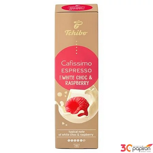 Kávékapszula 10db TCHIBO Cafissimo Espresso White Choc 