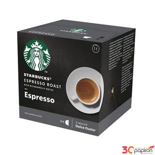 Kávékapszula 12db Starbucks by Dolce Gusto, Espresso Roast