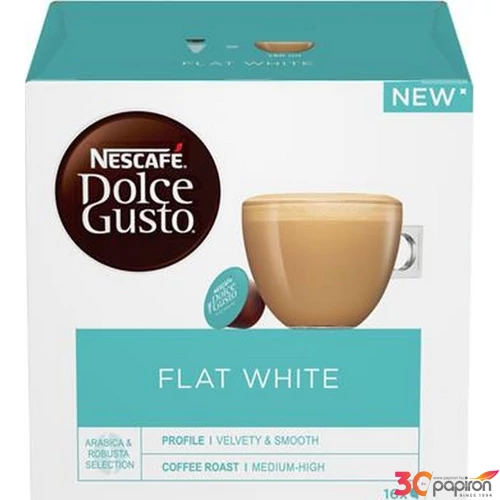 Kávékapszula 16 db NESCAFÉ Dolce Gusto Flat White KHK597
