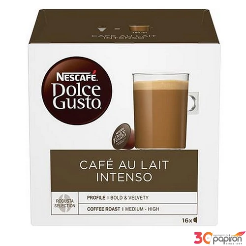 Kávékapszula 16db NESCAFÉ DOLCE GUSTO Café au Lait Intenso