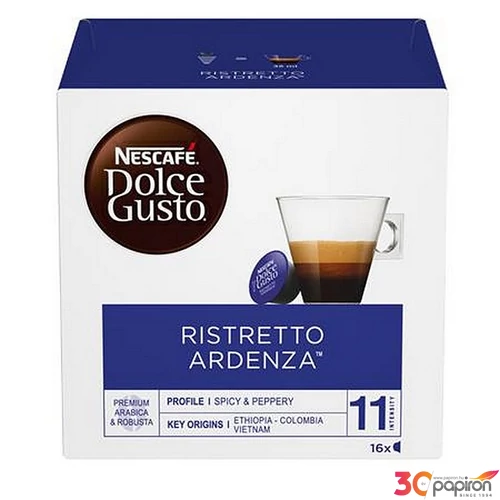 Kávékapszula 16db,  NESCAFÉ DOLCE GUSTO Ristretto Ardenza