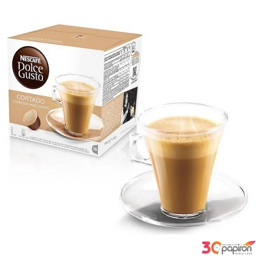 Kávékapszula 16dbos NESCAFE 16DB Dolce Gusto Cortado Espresso Macchiato