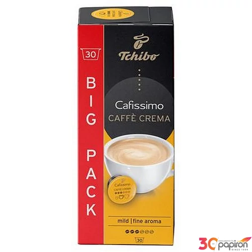 Kávékapszula 30db TCHIBO Cafissimo Caffé Crema Fine